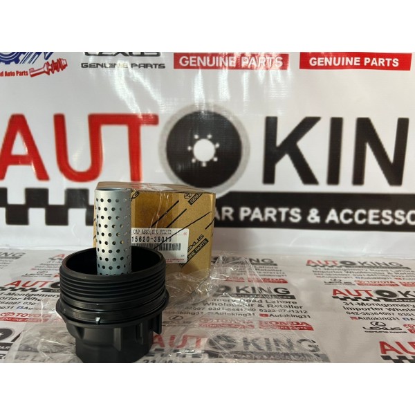 1562038010 Oil Filter Housing Cap Assembly Genuine Toyota